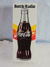 Bottiglia Coca Cola 1979 radio AM vintage coca cola da collezione soda promo scatola sigillata