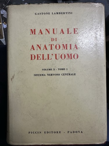 Manuale anatomia - manuale, di