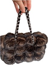 Sac main vintage fourrure - vintage,