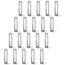  20 Pezzi Staffe Angolari per