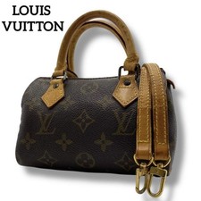 Louis Vuitton Mini Speedy Monogram Borsa a 2 Vie Vintage TH0923 Marrone dal Giappone