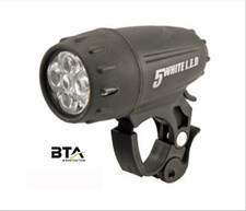 FANALE MTB ANTERIORE 5 LED 3 FUNZIONI APOLLO
