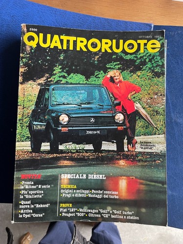 Rivista quattroruote ottobre - quattroruote,