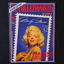 Rivista "IL COLLEZIONISTA FRANCOBOLLI" 7/8 Lugio/agosto 1995  Marilyn Monroe