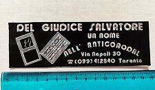 ADESIVO DEL GIUDICE SALVATORE
