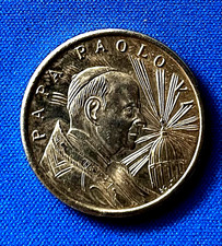 Medaglia - Papa Paolo VI- Autore  Sciltian- Metallo  dorato. Fdc. 