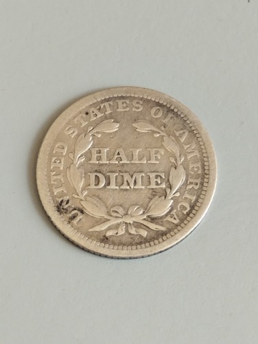 Half dime 1853 monnaie - half,