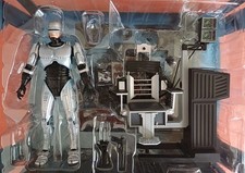 NECA Robocop with chair 18 cm Action Figure Lotto Custom Con Figure 2011 LEGGI