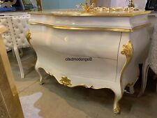 Mobile Bagno Stile Barocco Bombato Massello Originale Bagnobombato