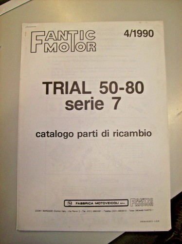 Fantic motor trial 80 - fantic,