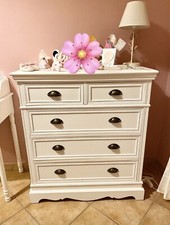 cassettiera bianca legno