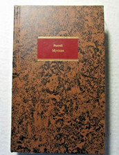 Libro Giovanni Pascoli Myricae Bur Rizzoli 1980 Poesie Vintage Letteratura __CA