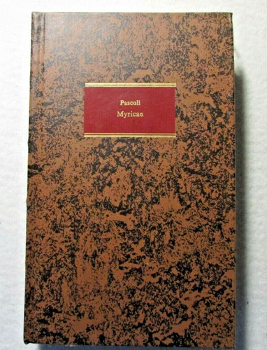 Libro giovanni pascoli myricae - libro,