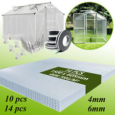 Pannelli per serra in policarbonato resistenti ai raggi UV piastra a doppio ponte piastre a ponte B1