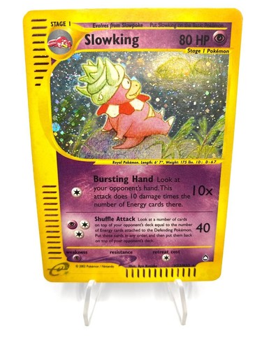 Carta pokémon slowking set - carta,