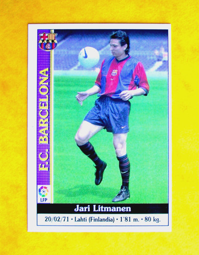 443 jari litmanen rookie in - jari, litmanen/