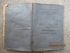 LAMBRETTA RARO LIBRETTO 175 LI FURGONE DA LAVORO CABINATO LAMBRO ANCONA 1960