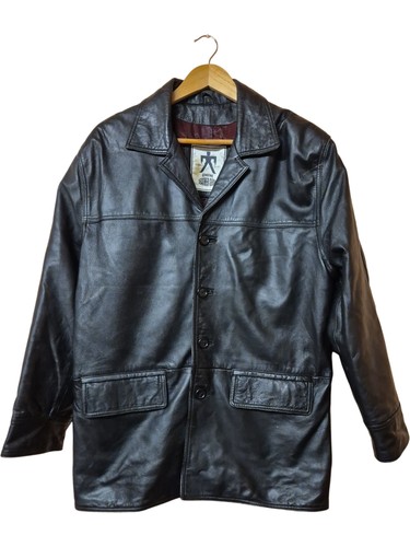 Giacca vera pelle uomo nera - giacca,