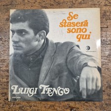 LP Luigi Tenco Se Stasera Sono