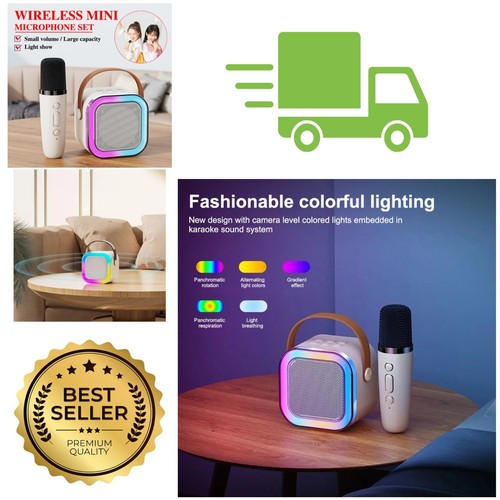 Microfono karaoke wireless - karaoke,