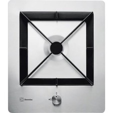 Piano cottura a Gas Electrolux FPZ-2OV nero e acciaio come nuovo