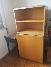 2 Mobili cassettiera Legno Chiaro Cameretta Bambino Bambina  58,5x42,5x121h