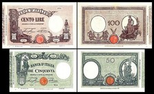2x 50, 100 Lire - Edizione