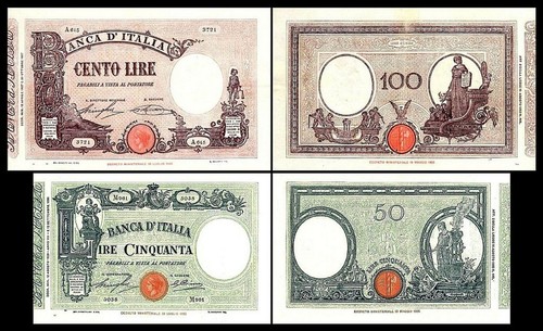 100 lire issue 1932 - 50,,