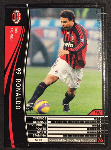 2007 panini sega wccf - 2007-08,