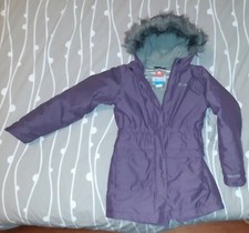 Columbia  PARKA   -  Giubbotto Bambina Viola,  Taglia M -- PERFETTO!!!