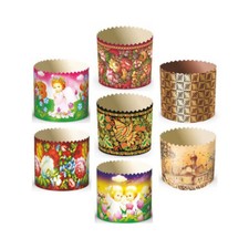 Stampo carta per panettone 5pz