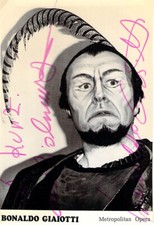 Giaiotti, Bonaldo - Signed