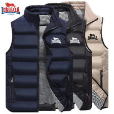 Giacca Gilet uomo antivento smanicato senza maniche piumino vari colori