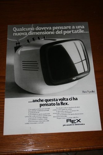 Af6 1972 rex - tv, televisore