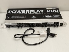 Behringer PowerPlay Pro HA4600 Amplificatore Distribuzione Cuffie 4 Canali, Cavo