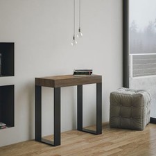 Tavolo consolle Tecno noce