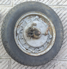 RUOTA con mozzo per Lambretta Li 1 2 3 serie originale d'epoca