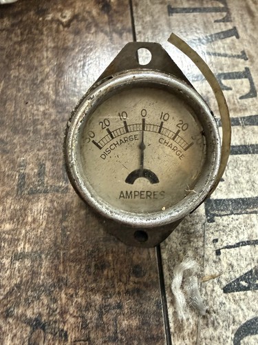 Amperometro auto epoca - amperometro, d'epoca