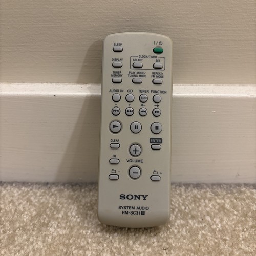Sony sc31 system audio - system,