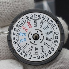 Corona NH36 NH36A per Seiko movimento meccanico automatico data inglese settimana 3,8 O