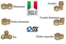 RACCORDI RACCORDO IN OTTONE