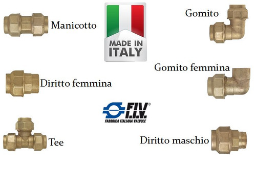 Raccordi raccordo ottone - raccordi,
