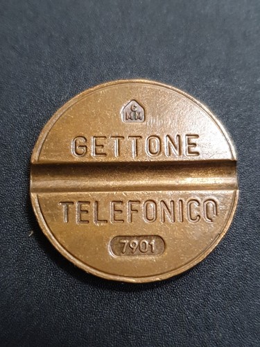 Raro gettone telefonico 7901 - raro-gettone, telefonico-7901-