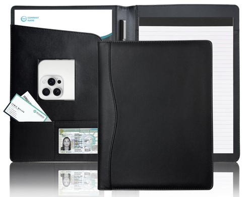 Pelle padfolio organizer - a4,