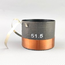 1pz 51,5mm BASV filo piatto 8ohm per TANNOY 12"woofer corno basso altoparlante bobina vocale
