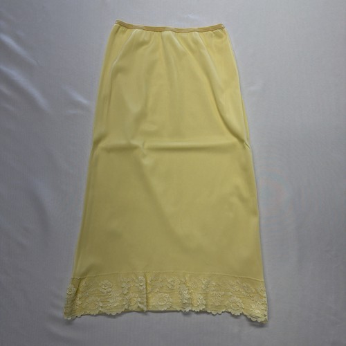 Sottogonna vintage giallo