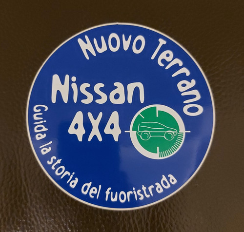Adesivo sticker nissan 4x4 - adesivo,