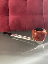 Pipa Vintage,Falcon FD7 Made in England Radica Metallo Resina,Metal Smoking Pipe