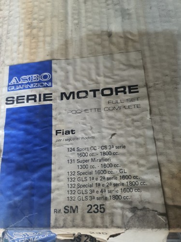 Asbo guarnizioni serie motore - asbo,