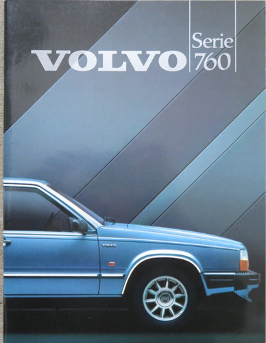 Brochure volvo 760 series del - volvo,